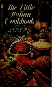 Cover of: The little Italian cookbook by Christiana Lindsay