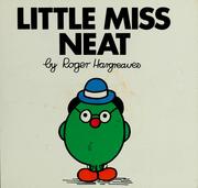 Cover of: Little Miss Neat (Little Miss #3)