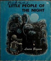 Cover of: Little people of the night. by Laura Bannon