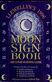 Cover of: Llewellyn's 1996 moon sign book & lunar planning guide
