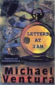 Cover of: Letters at 3am | Michael Ventura