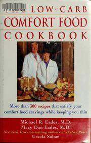 Cover of: The low-carb comfort food cookbook