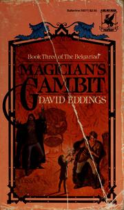 Cover of: Magician's gambit by David Eddings