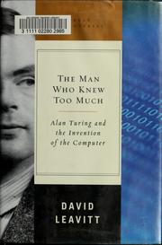 Cover of: The man who knew too much