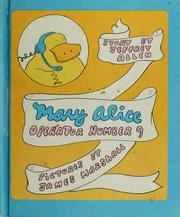 Cover of: Mary Alice, operator number 9 by Jeffrey Allen