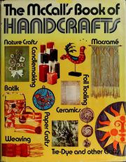 Cover of: The McCall's book of handcrafts: a learn-and-make book