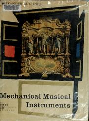 Cover of: Mechanical musical instruments