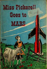 Cover of: Miss Pickerell goes to Mars