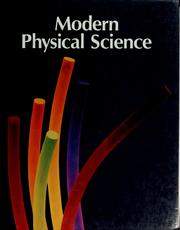 Cover of: Modern physical science