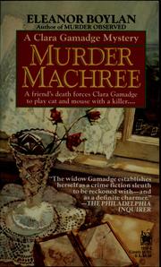 Murder Machree by Eleanor Boylan