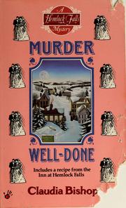 Cover of: Murder Well-done