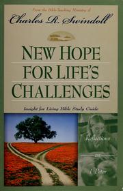 Cover of: New hope for life's challenges: reflections on 1 Peter