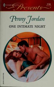 Cover of: One intimate night