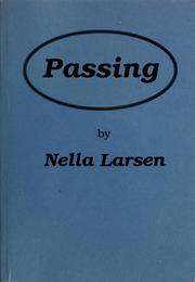 Cover of: Passing by Nella Larsen