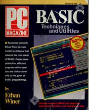 Cover of: PC magazine BASIC techniques and utilities