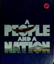 Cover of: A people and a nation