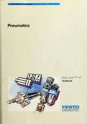 Cover of: Pneumatics: basic level TP 101 : text book