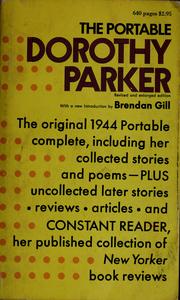 Cover of: The portable Dorothy Parker. by Dorothy Parker