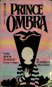 Cover of: Prince Ombra by Roderick MacLeish