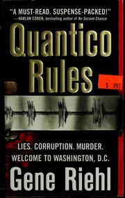 Cover of: Quantico rules by Gene Riehl