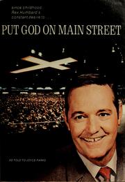 Cover of: Put God on Main Street by Rex Humbard, Rex Humbard