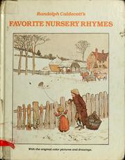 Cover of: Randolph Caldecott's favorite nursery rhymes