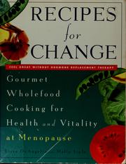 Cover of: Recipes for change by Lissa DeAngelis