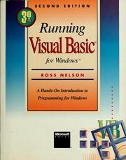 Cover of: Running Visual Basic for Windows by Ross Nelson