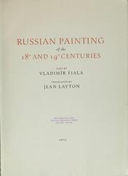 Cover of: Russian painting of the 18th and 19th centuries