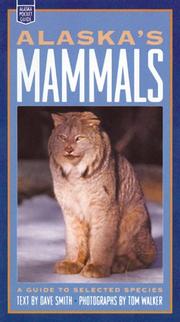 Cover of: Alaska's mammals by Smith, Dave