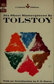 Cover of: Six Short Masterpieces by Tolstoy