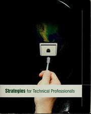Cover of: Strategies for technical professionals