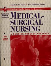 Cover of: Student study guide to accompany Ignatavicius, Workman, and Mishler Medical-surgical nursing