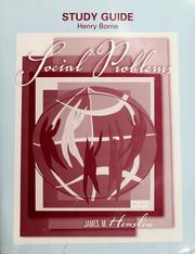 Cover of: Study guide, Social problems, sixth edition, James H. Henslin