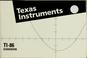 Cover of: TEXAS INSTRUMENT TI-86 GUIDEBOOK