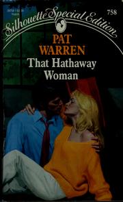 Cover of: That Hathaway woman