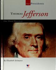 Cover of: Thomas Jefferson by Elizabeth Sirimarco