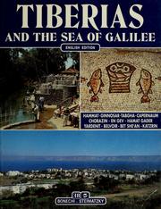 Cover of: Tiberias and the Sea of Galilee