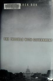 Cover of: The trouble with government
