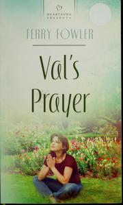 Cover of: Val's prayer by Terry Fowler