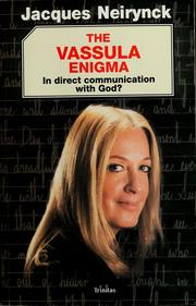 Cover of: The Vassula enigma: in direct communication with God?
