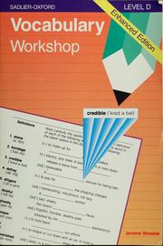 Cover of: Vocabulary workshop