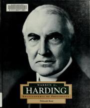 Cover of: Warren G. Harding: America's 29th president