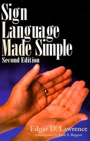 Sign language made simple by Edgar D. Lawrence