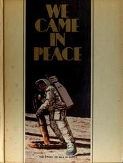 Cover of: We came in peace