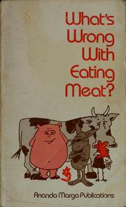 Cover of: What's wrong with eating meat?