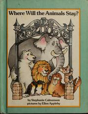 Cover of: Where Will the Animals Stay?