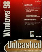 Cover of: Windows 98 unleashed