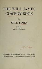 Cover of: The Will James cowboy book by Will James
