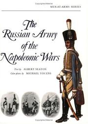 Cover of: The Russian Army of the Napoleonic Wars